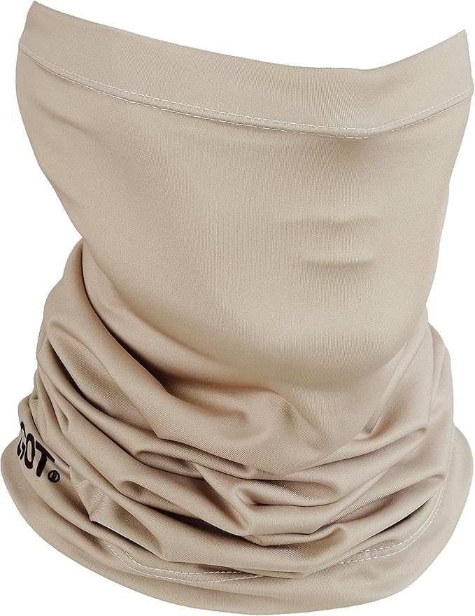 GOT Sports UPF 50+ Fishing Neck Gaiter - UV Face Mask Sun Protection for Men & Women - Camo SPF Face Cover Gator
