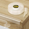 Clear Edge Protector,Safe Corner Protector, Anti-Sharp Edge Protector, for Furniture, Drawers, Tables, Cabinets0.8inX6.6FT
