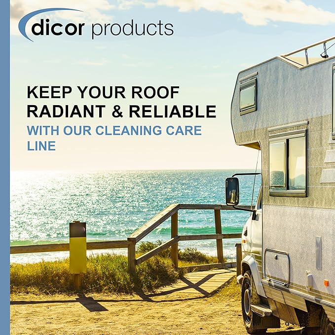 Dicor CP-AC-1GL Powerful RV Awning Cleaner - 1 Gallon, White