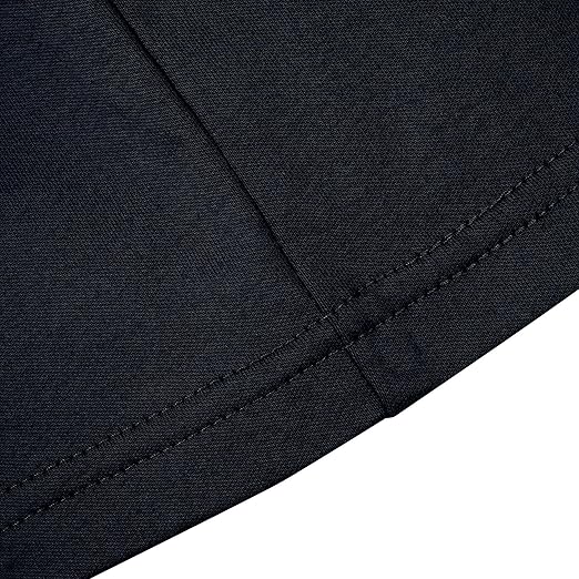 Oberon FR Arc Rated Safety Shirt For Men - Flame Resistant Cotton T-shirt - 11 Cal - Chest Pocket - Navy Blue, Gray