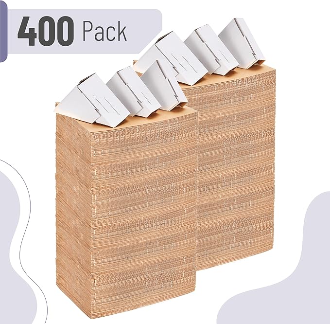 Mr. Pen- Adjustable Cardboard Corner Protectors Bulk, 400 Pack, Fits 1", 1.5" and 2.1", Corner Protectors for Shipping