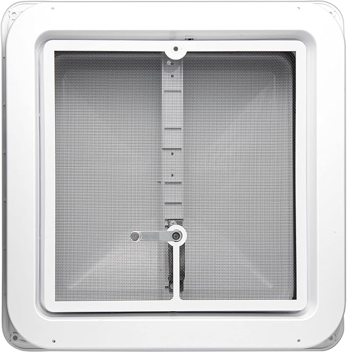 RV or Trailer Roof Vent - Manual 14" x 14"