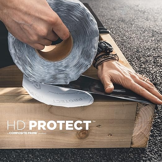 HD Protect Joist Tape for Decking, Waterproof Deck Joist Tape, Self-Adhesive Deck Tape with Anti-Rot for Decks & Beams