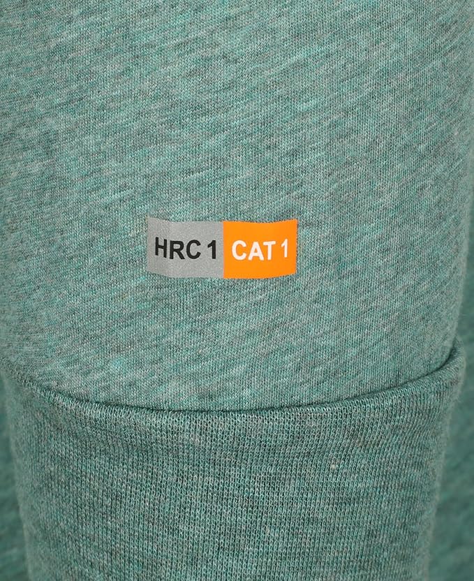 VATRENUS FR Shirts 4oz Lightweight Flame Resistant Henley 100% Cotton Men's Pre-Washed Fire Retardant Base Layer