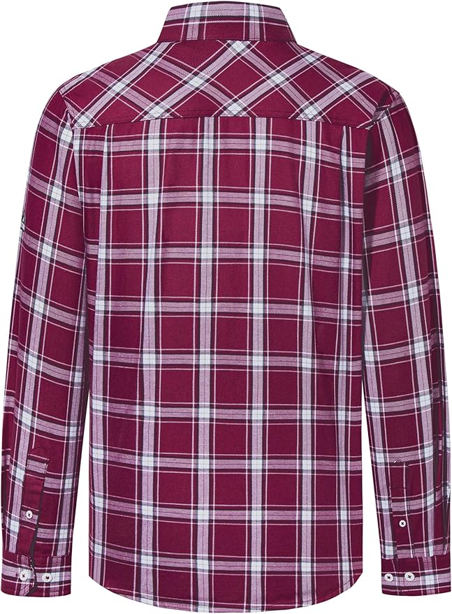 100% Cotton Mens Fr Shirts 7.5oz Flame Resistant Shirts NFPA2112 Men's Fire Retardant Welding Shirts