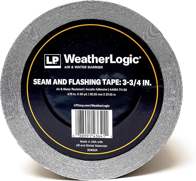 Seam & Flashing Tape 3 ¾ inch - Case