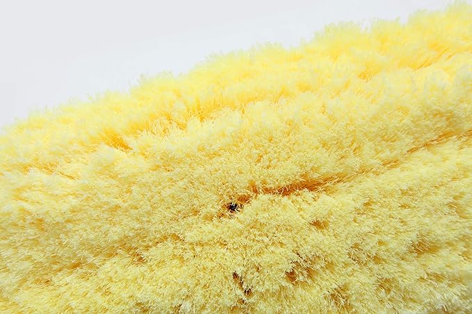 60" Car Wash Brush with Long Handle Soft Bristle Scrub Cleaning Mop with Extendable Handle for Car SUV Truck Caravan Boat Solar Panel House Siding, Sweep Snow, Yellow