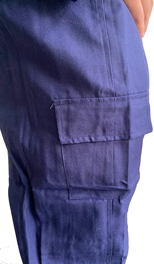 Turners Mens Work Overalls Boilersuit Navy - Warehouse Garages Students workerwear Suit