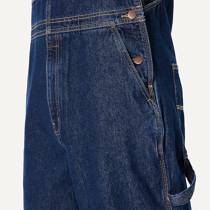 Amazon Basics Men's Relaxed Fit Workwear Bib Overall