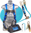 Palmer Safety V5504 Roofing Kit, Construction Harness, Vertical Lifeline Assembly & Duffle Bag