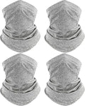 TICONN Neck Gaiter Face Cover Scarf, Neck Warmer Breathable Sun & Wind-proof for Skiing Fishing Hiking Cycling