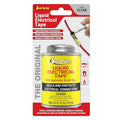 STAR BRITE Liquid Electrical Tape with Applicator Brush Cap - Superior Adhesion & Flexible Protection for Frayed Cables, Terminals & Electric Splices - Clear 4 fl oz. (084108B)