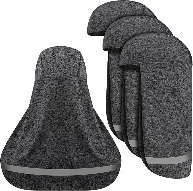 Sintege 4 Pieces Sun Shade Hat Neck Sun Shade Hat Cooling Skull Cap