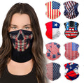 Sojourner Neck Gaiter, Bandana, Buff (9 Pack) - Face Cover for Men, Women, and Teens - Neck Warmer UV Sun Protection Gator