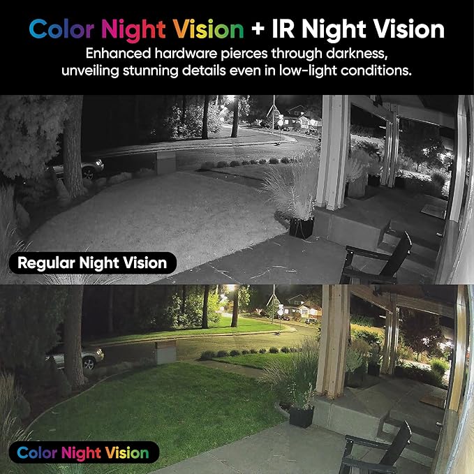 WYZE Solar Cam Pan 4 Pack(Flagship Model), Security Cameras Wireless Outdoor, 2K 360° Pan-Tilt Battery Powered 2.4GHz Wi-Fi Cameras for Home Security, AI Motion Detection, Color Night Vision