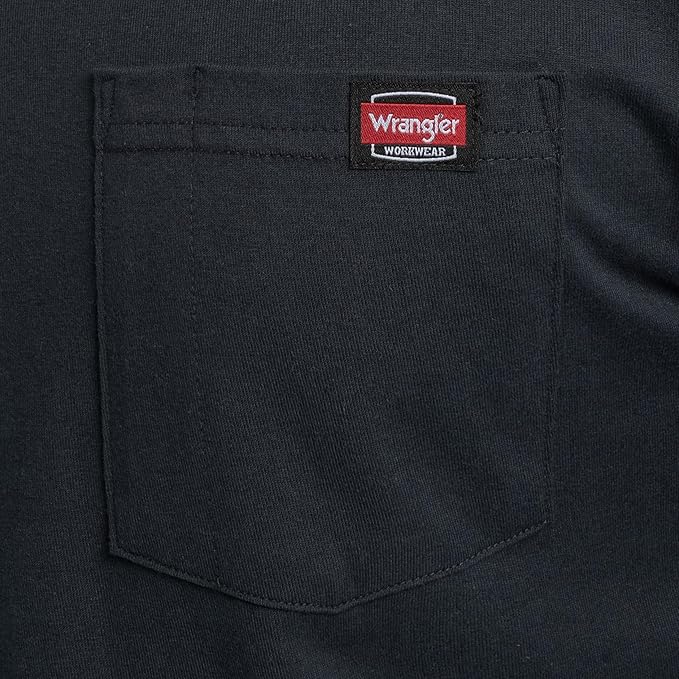 Wrangler Men's Short Sleeve Pocket T-Shirt, 2-Pack