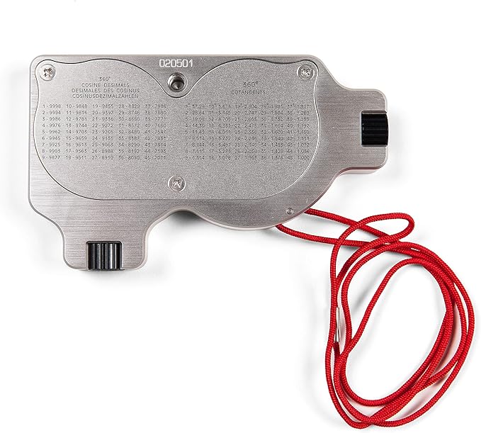 STEREN Multifunctional Surveyor Compass with Clinometer | Durable Aluminum Satellite Finder & Inclinometer | Accurate Tripod-Mountable Compass for Forestry, Offroad Surveying, and Site Navigation