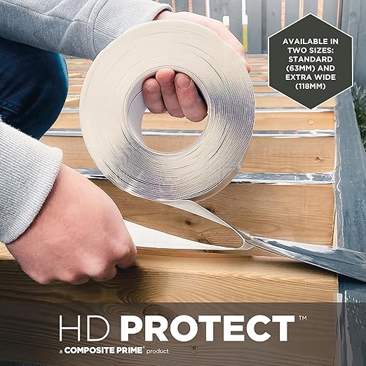 HD Protect Joist Tape for Decking, Waterproof Deck Joist Tape, Self-Adhesive Deck Tape with Anti-Rot for Decks & Beams