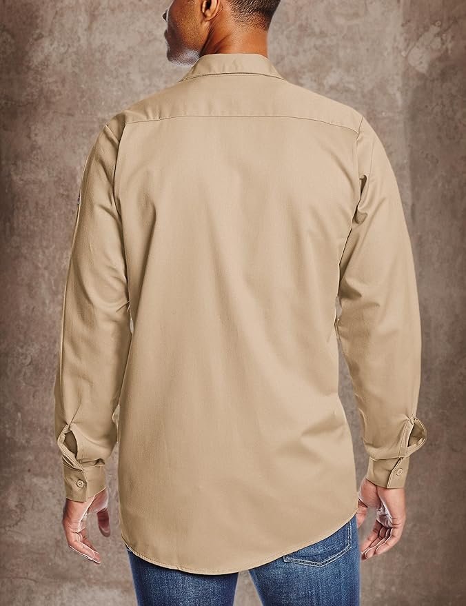 Bulwark FR Unisex Adult Flame Resistant Cotton Work Shirt