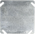 Raco Hubbell-Raco 8752-5 Flat Blank Square Cover, 4-Inch