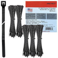Bar Lok 15” Zip Ties – 500 Pieces, Black – Made in America – Weather, UV & Impact Resistant Plastic Cable Ties for Binding Bundling & Organizing Wire Cable & More – Indoor & Outdoor (15", 500ct)