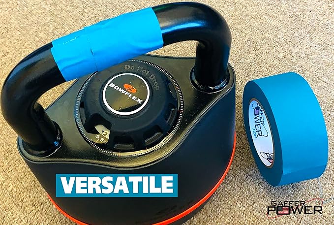 Gaffer Power Proudly Made in The USA, Real Professional Grade Gaffer Tape, Heavy Duty Gaffers Tape, Non-Reflective, Multipurpose. 2 Inches x 30 Yards, Aqua Teal