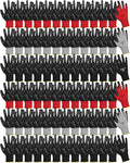 Maxcheck 54 Pairs PU Coated Gloves Bulk, Reusable Rubber Safety Gloves for Men Women Work Warehouse, Mechanic, Woodworking