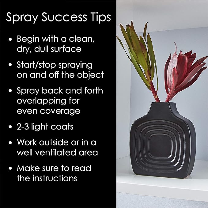 Krylon K02702007 Fusion All-In-One Spray Paint for Indoor/Outdoor Use, Gloss Black, 12 Ounce (Pack of 2)