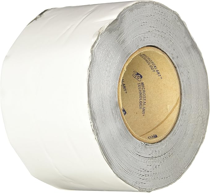 White Eternabond Mobile Home RV Rubber Roof Repair 4" x 10'