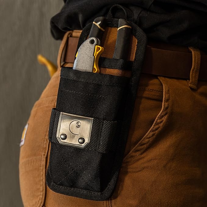 Carhartt Station Tool Pouches, Durable Organizer, Compatible with All Station Tool Bags, Small