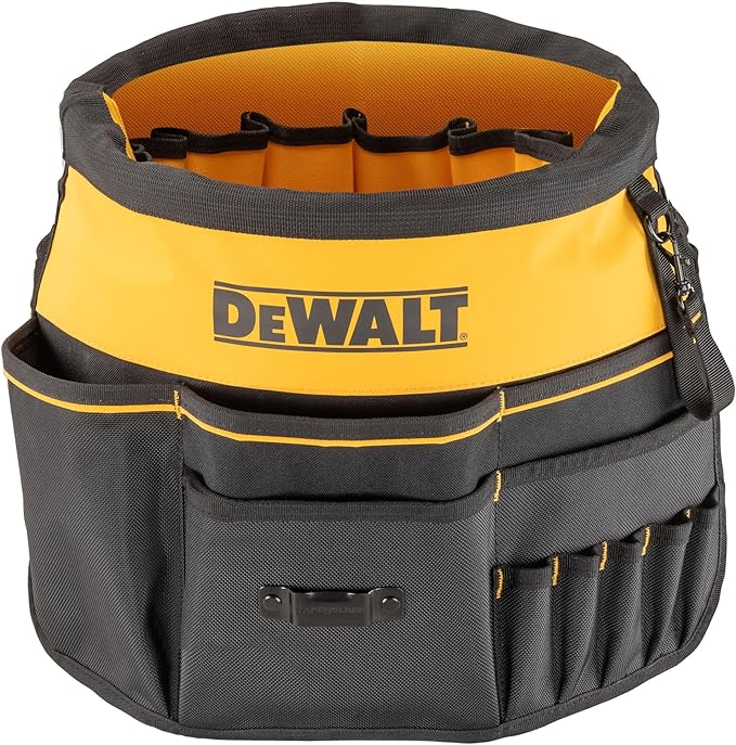 DEWALT Tool Organizer, 37 Pockets and Loops for Tool Storage Including a TOUGHCASE Pocket (DWST560109)