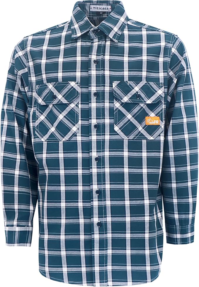 Titicaca FR Shirt Flame Resistant Work Shirt Men's Cotton 7.5oz Welding Shirt