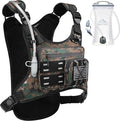 Running Vest with 2L Water Bladder, Hydration Backpack, USA Original Patent, Lightweight Hydration Pack with Gear Holder, Reflective Chest Pack for Men Women for Marathon