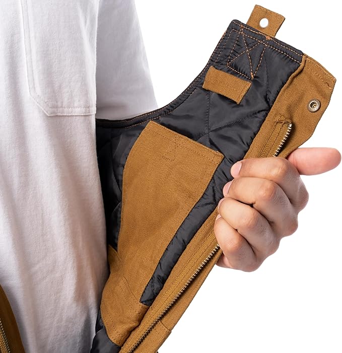 Wrangler Men's Insulated Duck Bibs