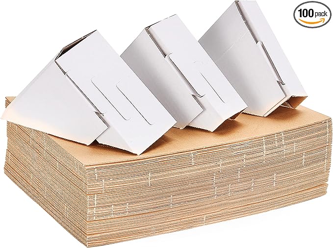Mr. Pen- Adjustable Cardboard Corner Protectors, Fits 1", 1.5" and 2.1", 100 Pack, Bulk, Corner Protectors for Shipping, Cardboard Packing Corners