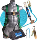 Palmer Safety V5504 Roofing Kit, Construction Harness, Vertical Lifeline Assembly & Duffle Bag