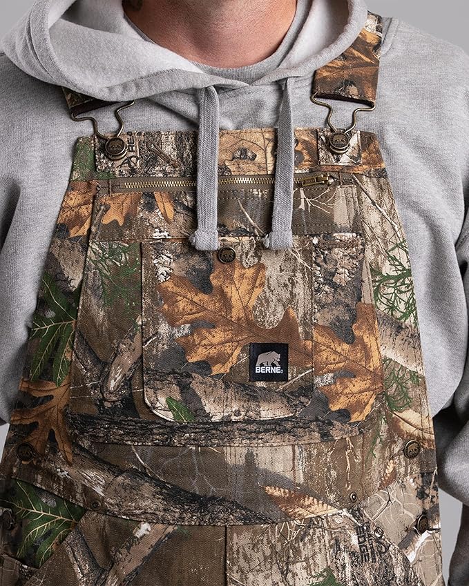 Berne Men's Heritage Unlined Duck Bib Overall