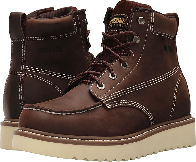 Wolverine Men's Loader 6" Soft Toe Wedge Work Boot