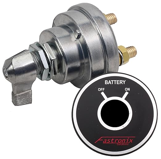 Fastronix 3/8" 2 Post (SPST) 180/1000 Amp High Current Battery Disconnect Switch