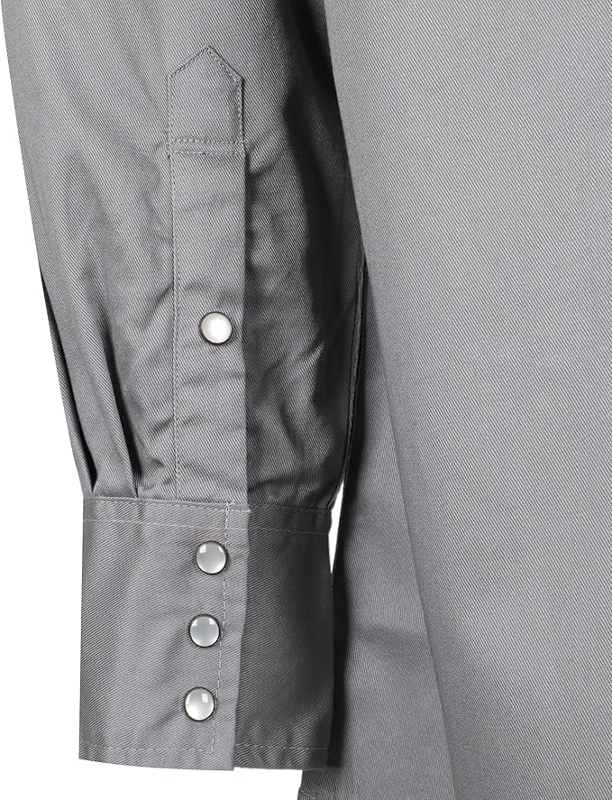 Titicaca FR Shirts for Men 6.5oz Lightweight Flame Resistant Button Down Work Shirt Fire Retardant Welding Shirt