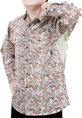 BOCOMAL FR Shirt for Summer Lightweight Vented Mesh Back and Underarm Breathable Flame Resistant Welding Button Down Shirts