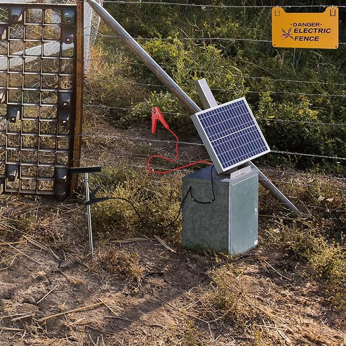 Fence Jumper Cables with Crocodile Clips, Fencing System Wire Connect and Fencing System Solar Electric Fence