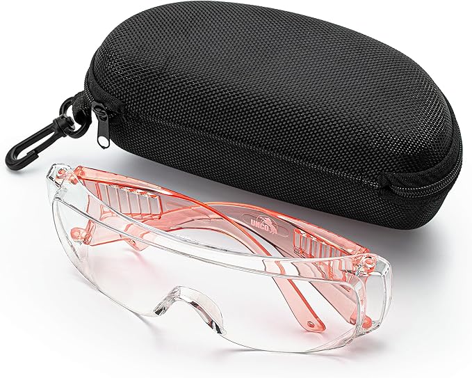UNCO- Safety Goggles Over Glasses, Protective Goggles, Anti Fog, Work, Safety Glasses Over