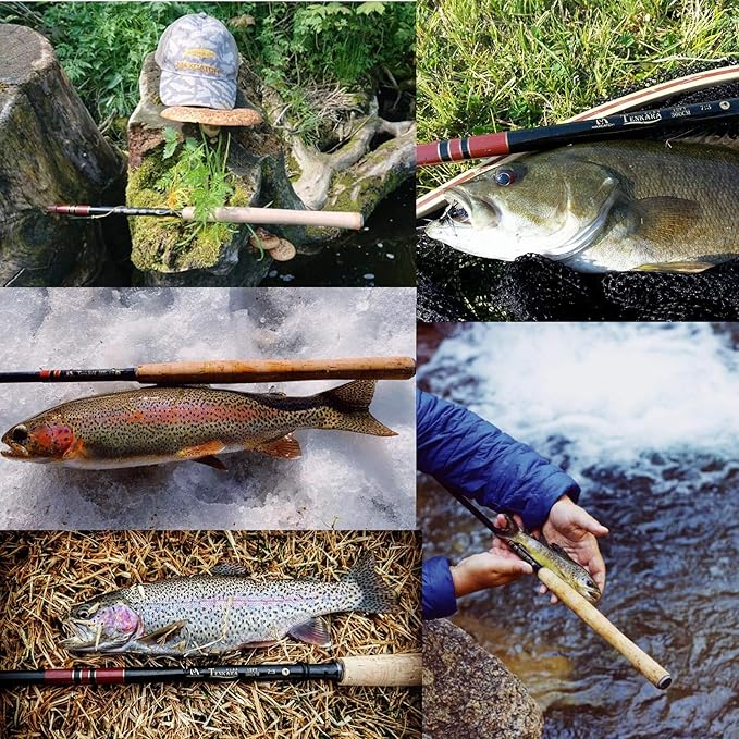 Maxcatch Tenkara Fishing Rod and Combo 9/10/11/12/13ft/Triple Zoom 8'10''/9'9''/10'6'',10'8''/11'10''/12'9''