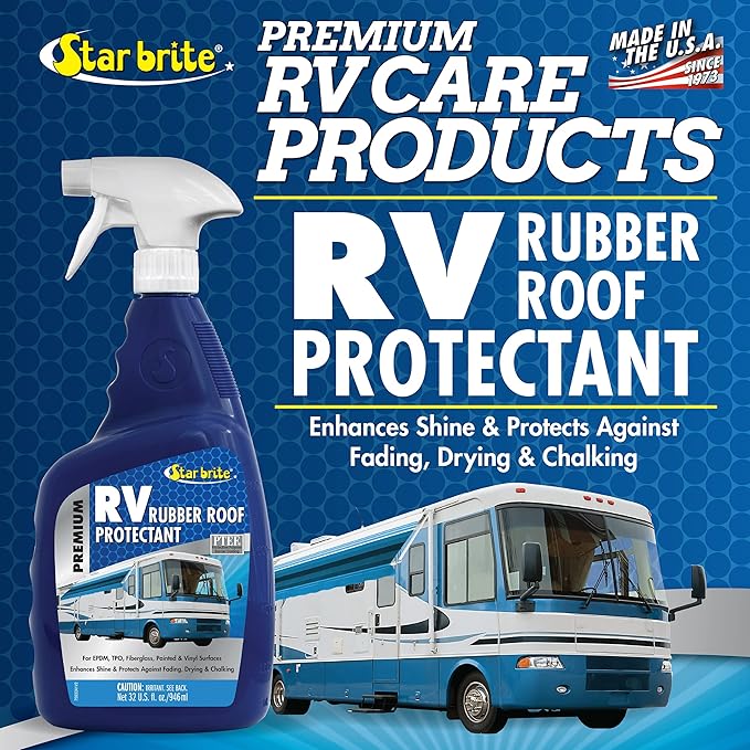 STAR BRITE Premium RV Rubber Roof Protectant - 32 OZ (075932)