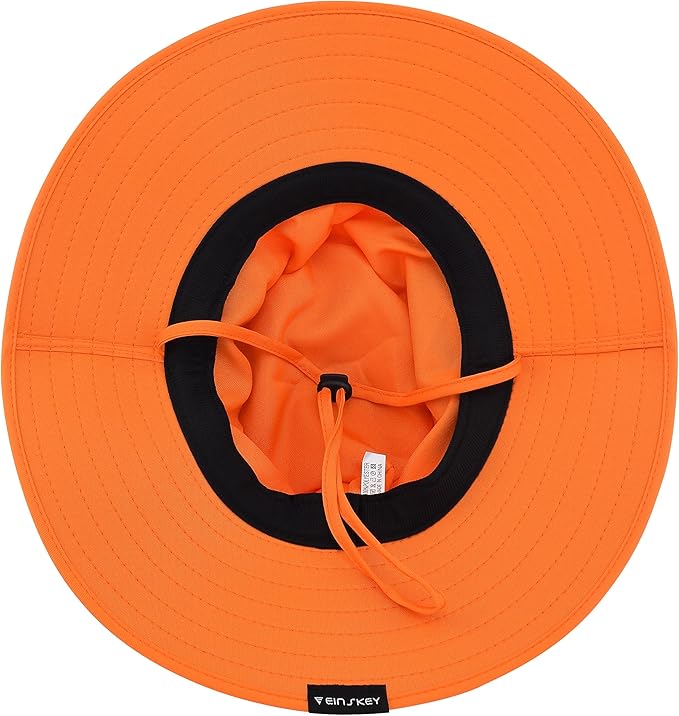 EINSKEY Wide Brim Sun Hat, UPF 50+ UV Protection Waterproof Packable Bucket Hat for Men & Women, Fishing Hiking Beach Garden