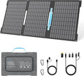 45W Portable Solar Panels Chargers with USB-C, USB-A and DC Outputs Foldable IP67 Waterproof Solar Panel for Camping,Power Emergency for Small Power Station,Phones, Power Banks