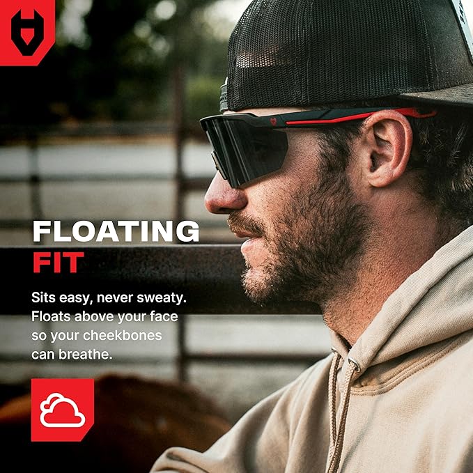 NoCry Tinted Safety Glasses For Men and Women with Premium Anti-Fog & Anti-Scratch — 100% UV Protection — Safety Sunglasses for Men or Z87 Sunglasses for Women — Perfect ANSI Z87 Safety Glasses Tinted