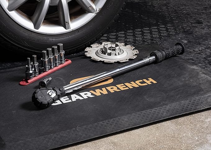 GEARWRENCH 1/2" Drive Tire Shop Micrometer Torque Wrench 30-250 Ft/lbs. - 85088, Black