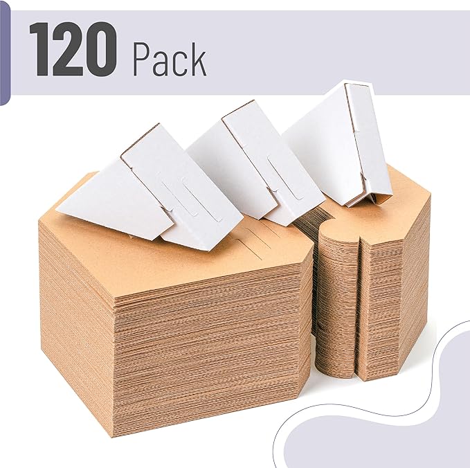 Mr. Pen- Adjustable Cardboard Corner Protectors, Fits 1", 1.5", 2.1", 120 Pack, Corner Protectors for Shipping